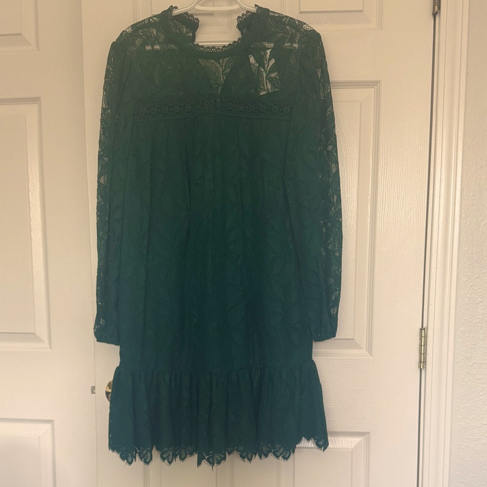 Kensie women Emerald Lace Dress